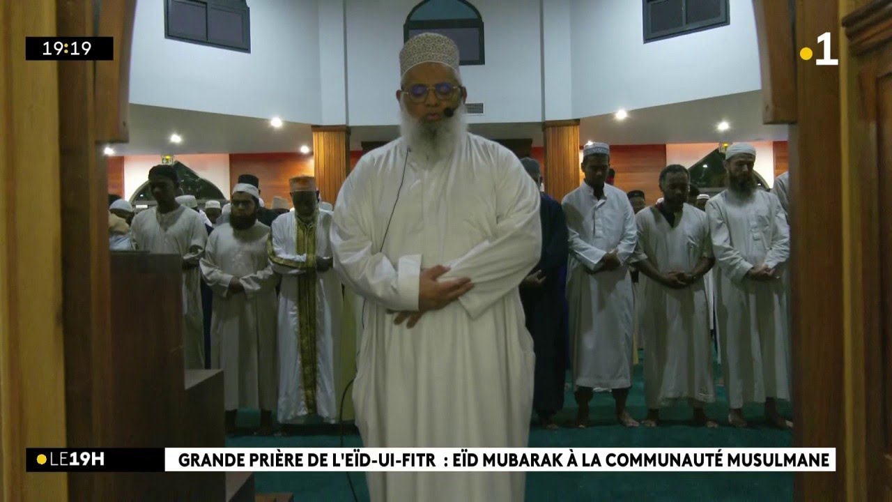 Eid Moubarak à toute la communauté musulmane de La Réunion