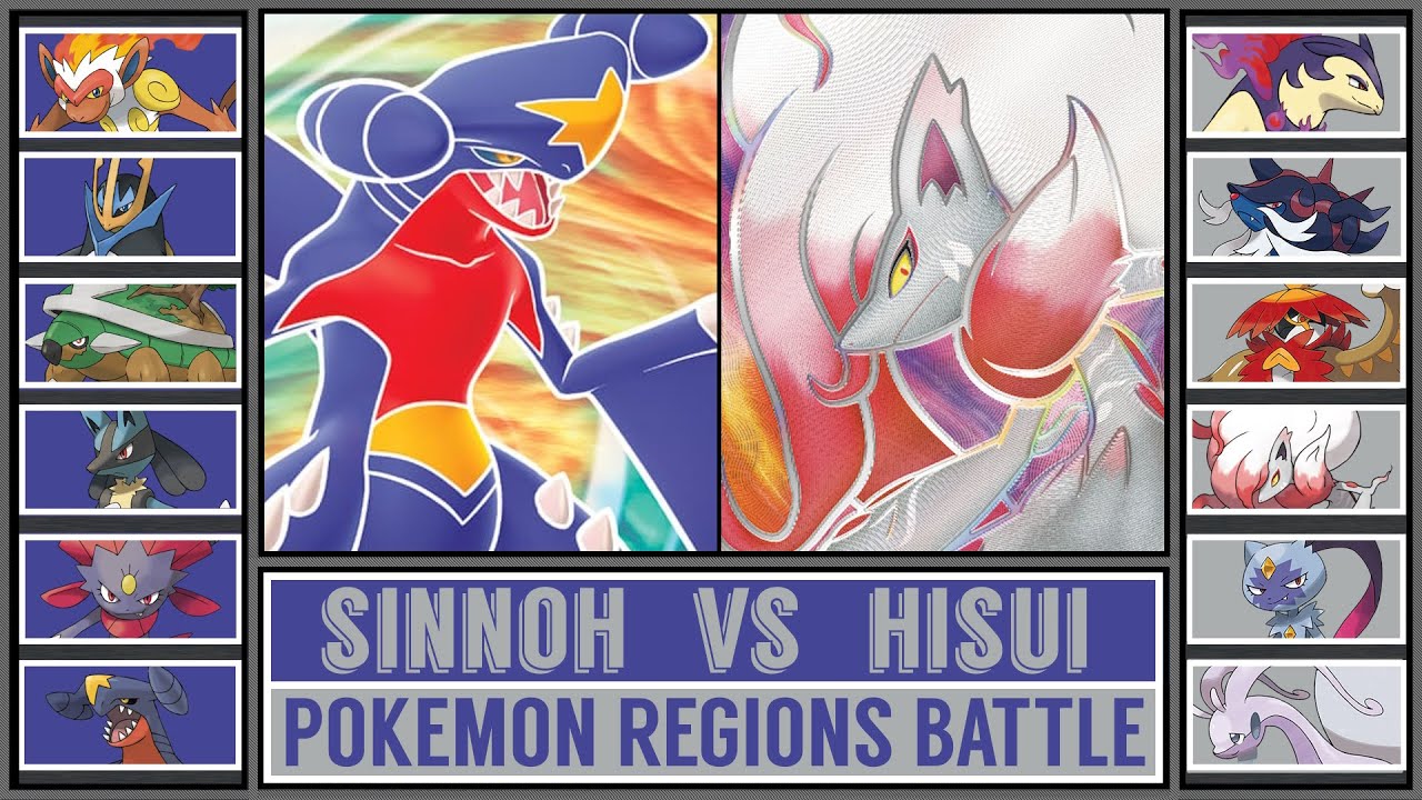 Pok&eacute;mon Region Battle: SINNOH vs HISUI