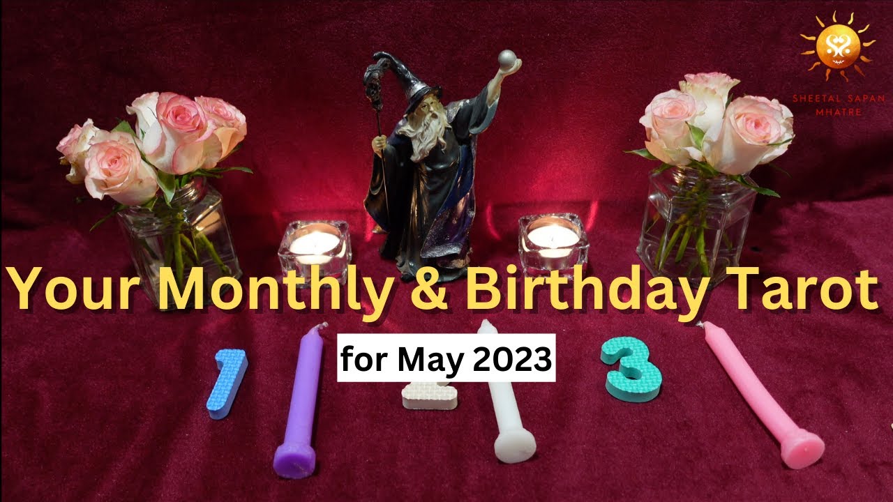 May 2023 & Birthday Month 🦋 Pick a card 🤩 Monthly tarot reading & psychic predictions 🔮
