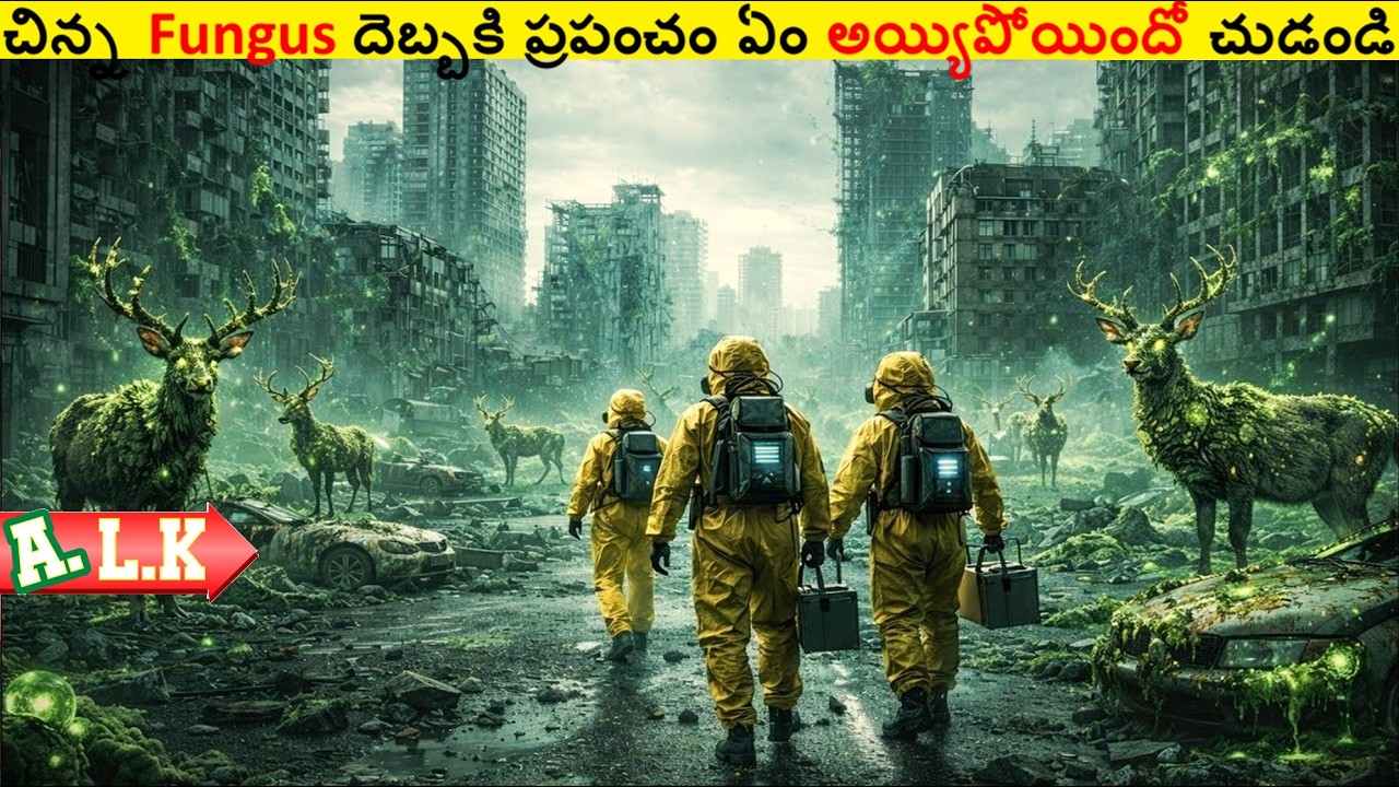 చిన్న Fungus దెబ్బకి ప్రపంచం ఏం అయ్యిపోయిందో చుడండి || Movie Explained In Telugu || ALK Vibes