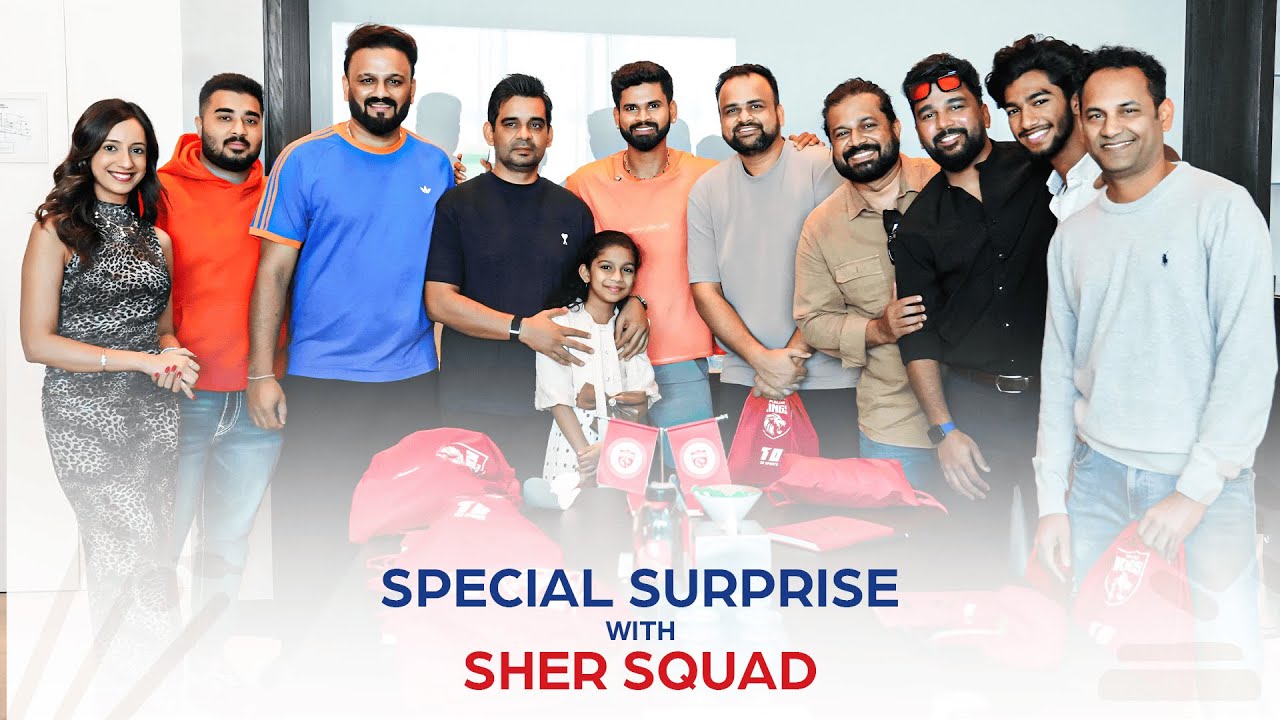 Special Surprise with Sher Squad