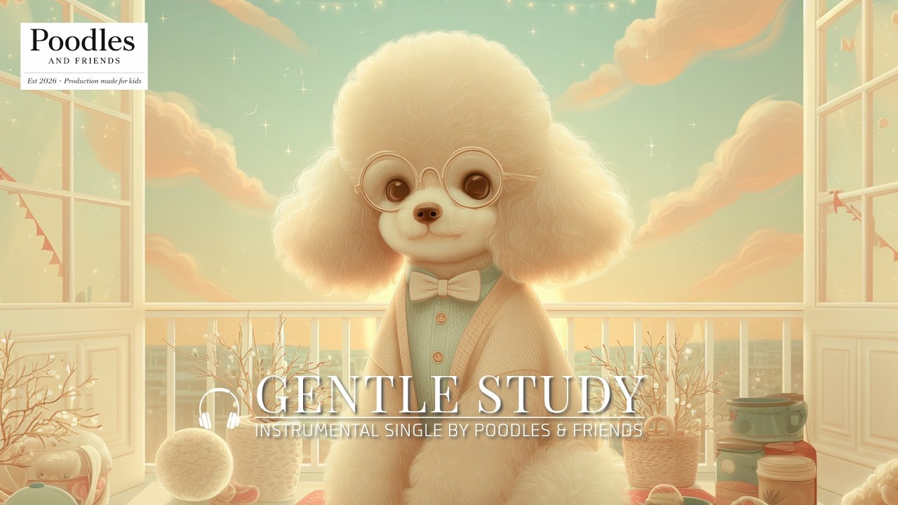 Gentle Study | Gentle Jazz Instrumental | Study & Reading Music for Kids