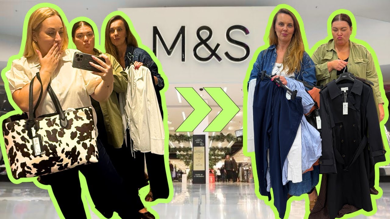 MIERZYMY: przyjaciółki ubierają mnie w MARKS & SPENCER 🛍️🥰