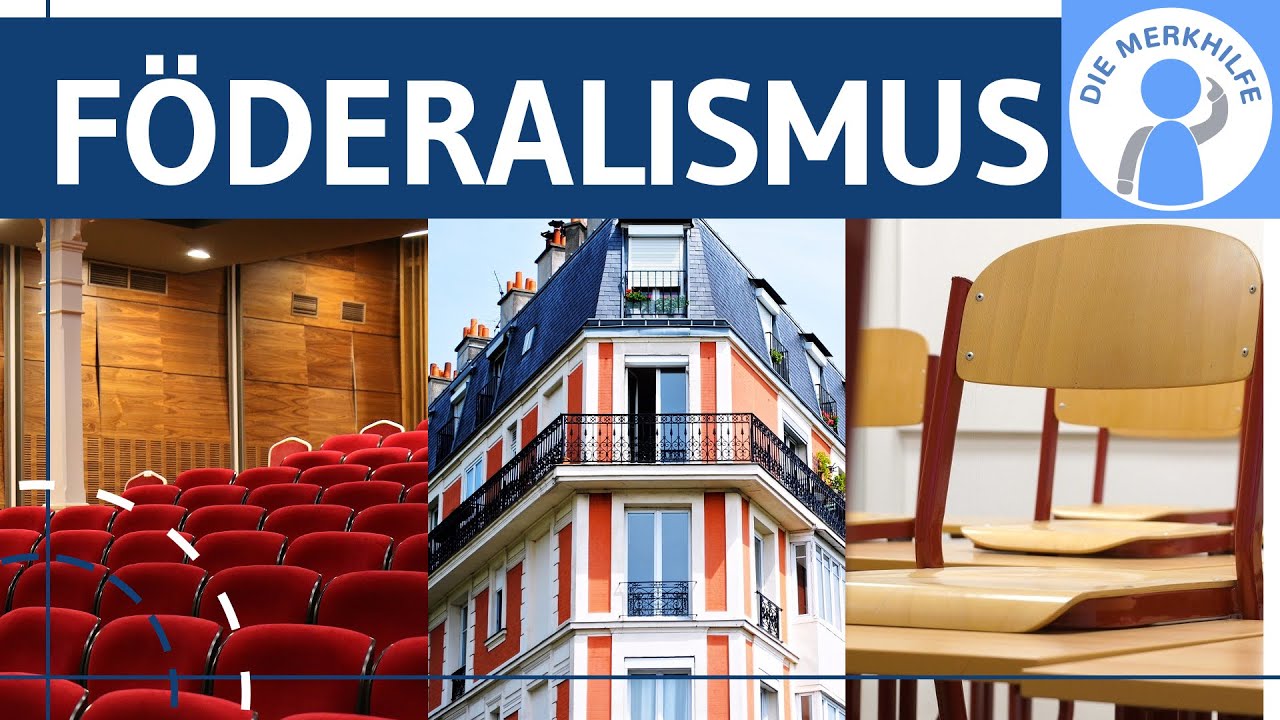 F&ouml;deralismus in Deutschland einfach erkl&auml;rt - Urspr&uuml;nge, Prinzipien, Kompetenzverteilung & Probleme