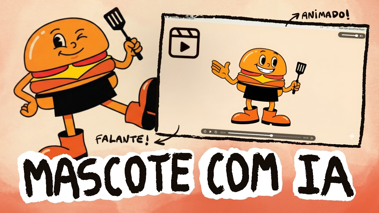 Como criar um mascote em 2 passos com IA