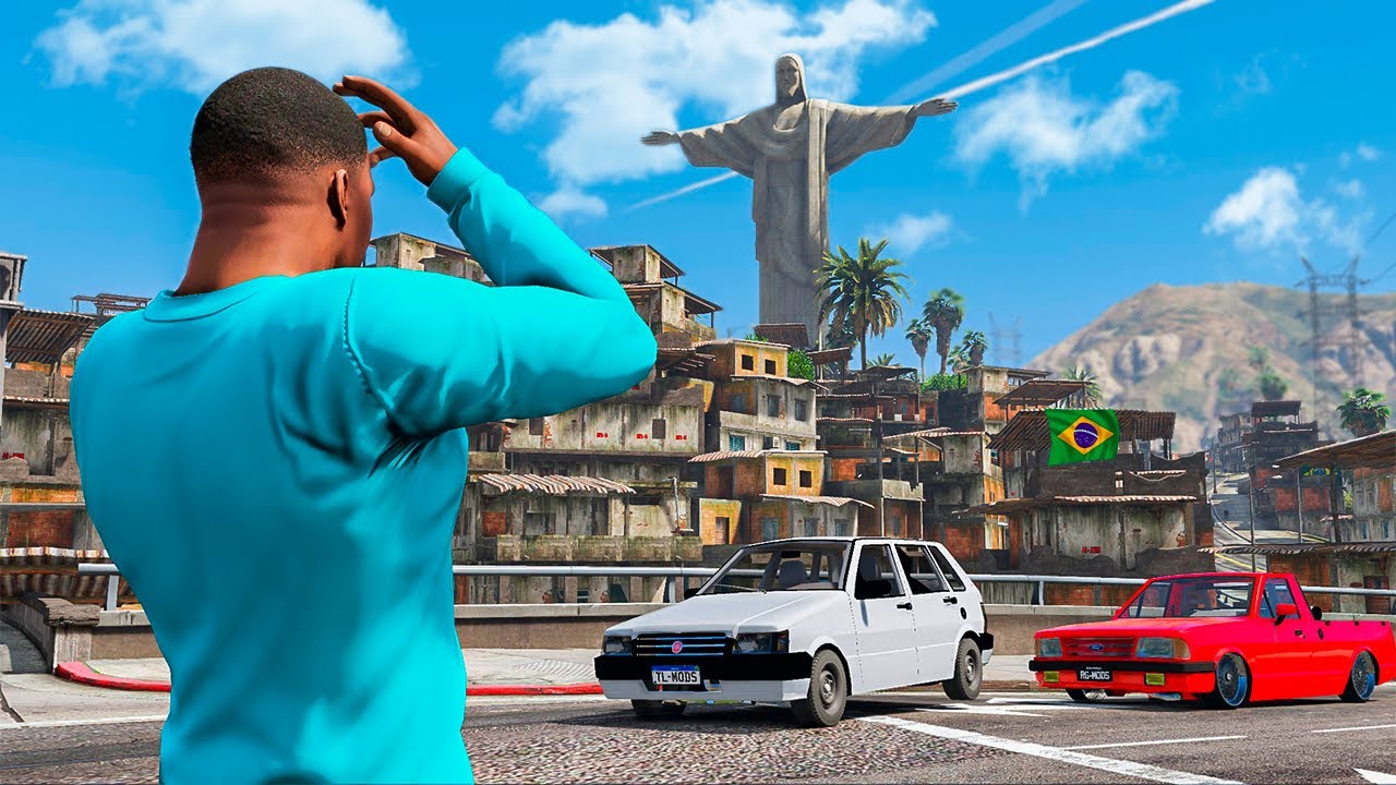 FRANKLIN SE MUDOU PARA O BRASIL NO GTA 5!!!