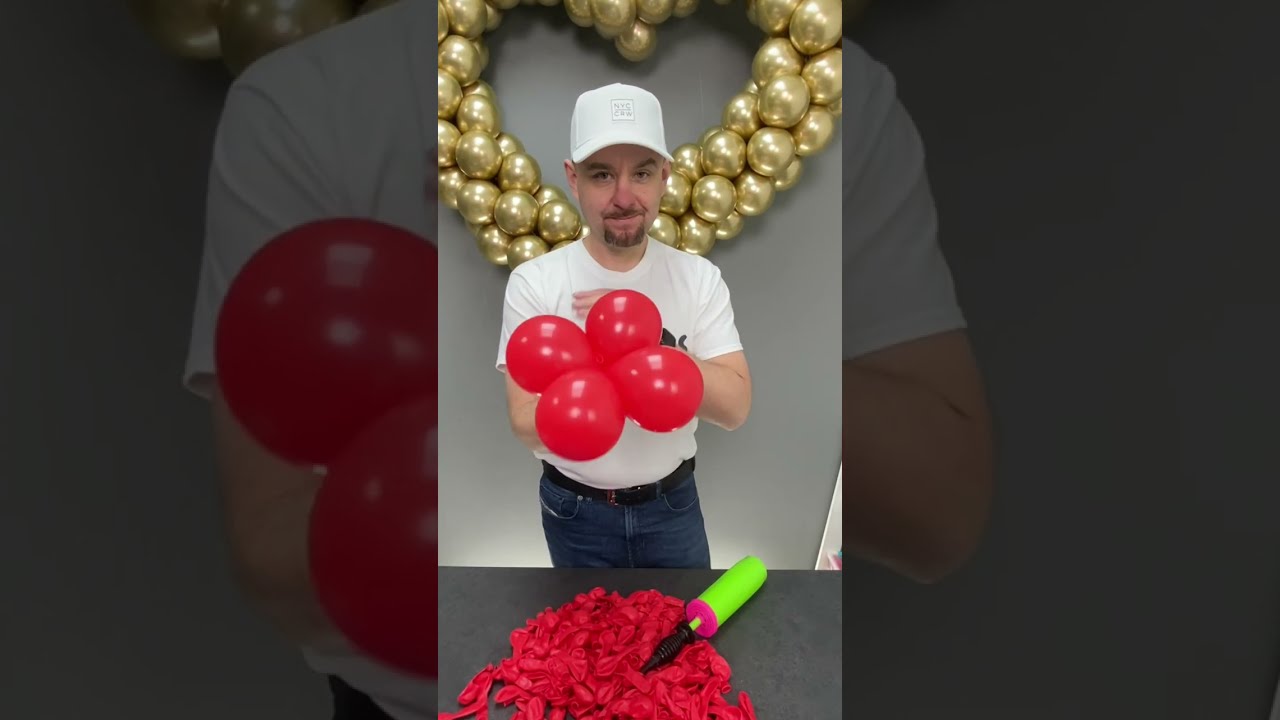 How to make Heart Balloons ❤️ Valentine`s Balloon Decoration