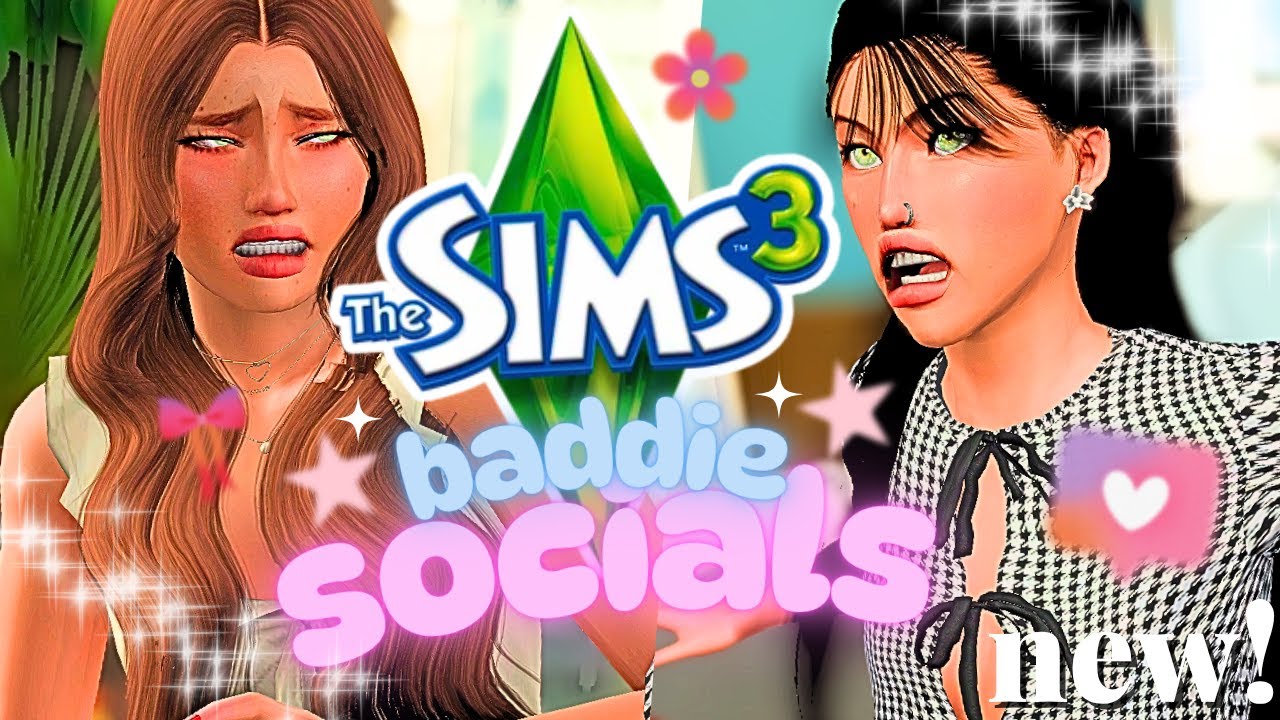 Обзор мода Baddie Socials 🎀💬 | The Sims 3