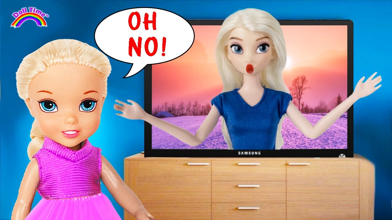 Elsie and Annie Story Not to Watch Too Much TV