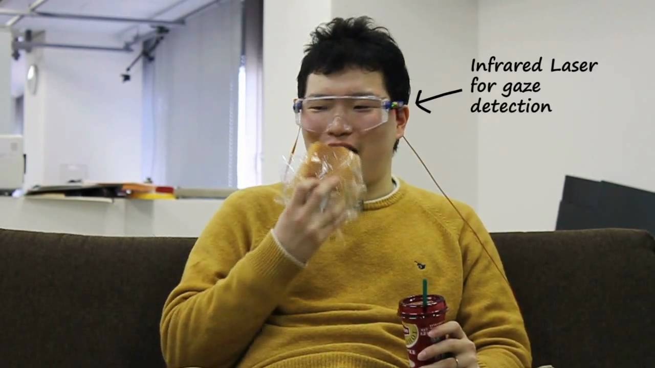 BlinkBot - Look at, Blink and Move