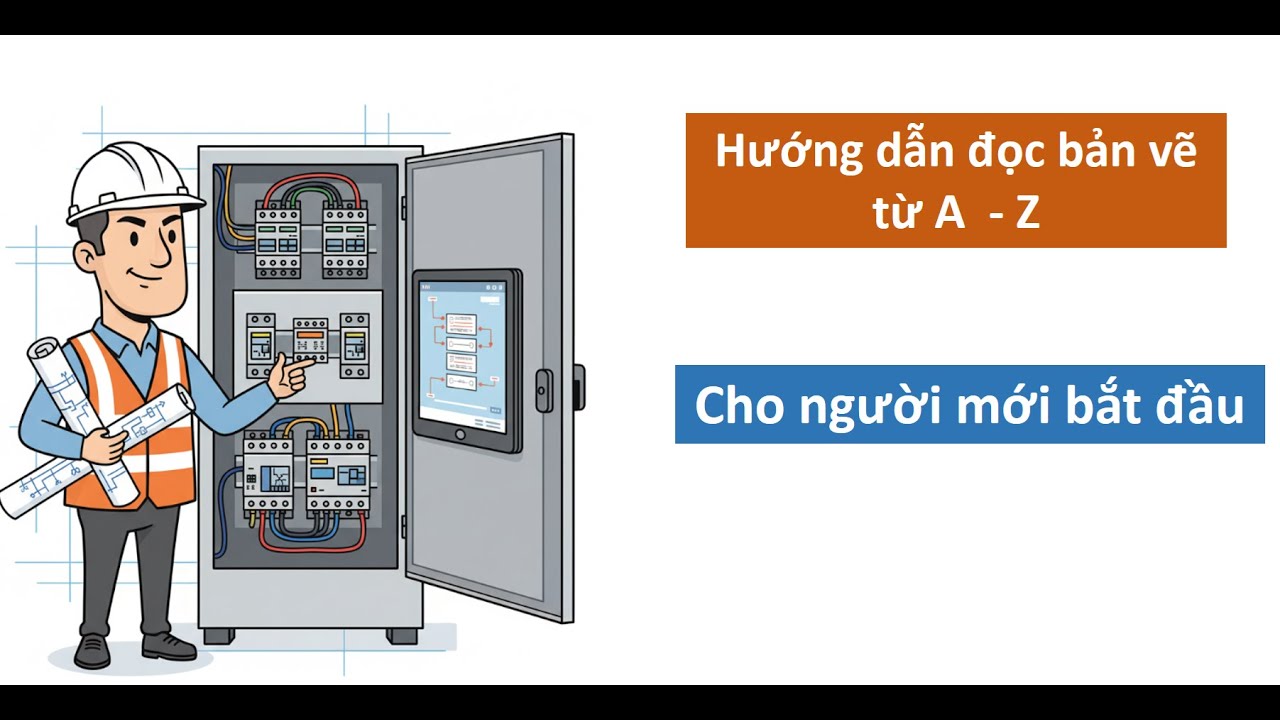 Hướng Dẫn Đọc Bản Vẽ Điện Kỹ Thuật Từ A-Z: Giải Mã Sơ Đồ Điện Cho Người Mới Bắt Đầu!