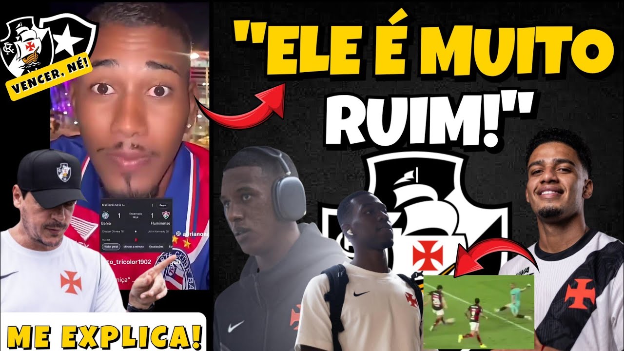 TORCEDOR DO BAHIA DETONA ZAGUEIRO DO FLUC E ME FEZ PENSAR EM CUESTA, R. RENAN E DINIZ | AÍ, BRENNER
