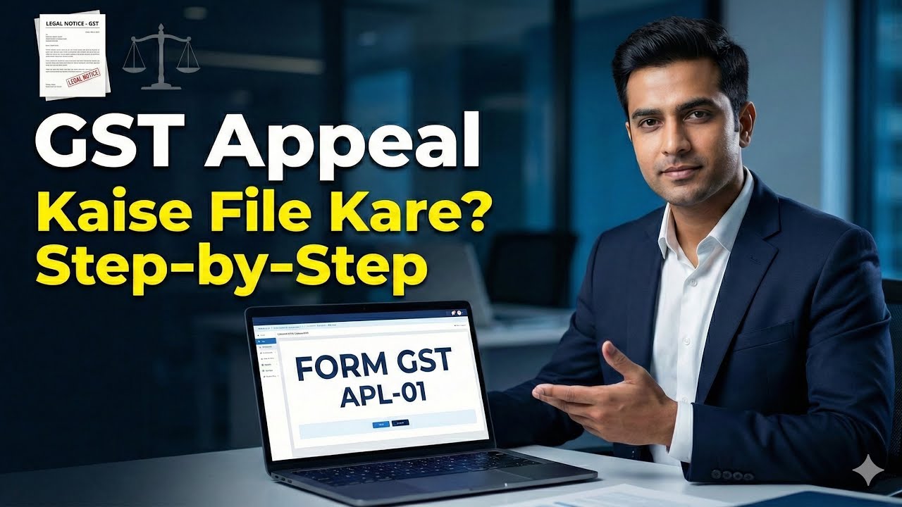GST Appeal Kaise File Kare? ⚖️ Complete Step-by-Step Guide (Form GST APL-01) #shorts 
