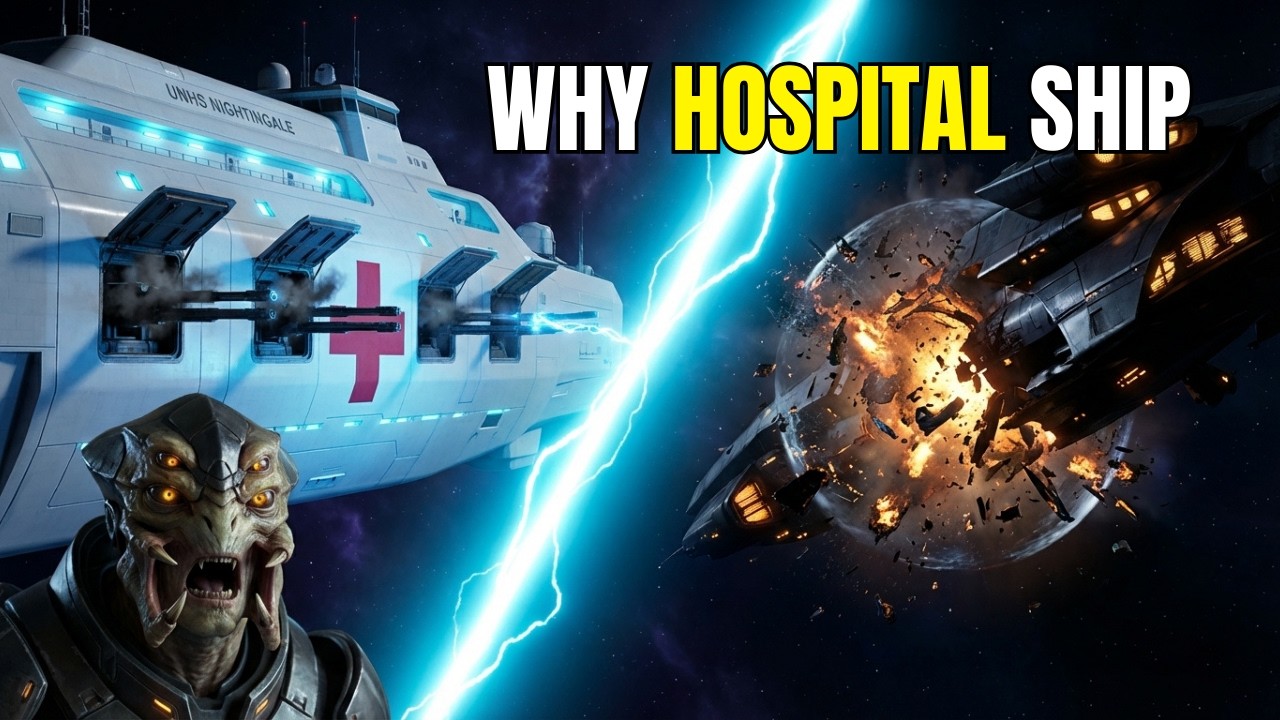 They Fired On a Human Hospital Ship. It Had Railguns. Four of Them.
