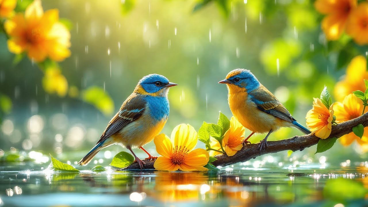 Nature Sounds with Relaxing Piano & Birds | Healing Music for Inner Peace No Ads