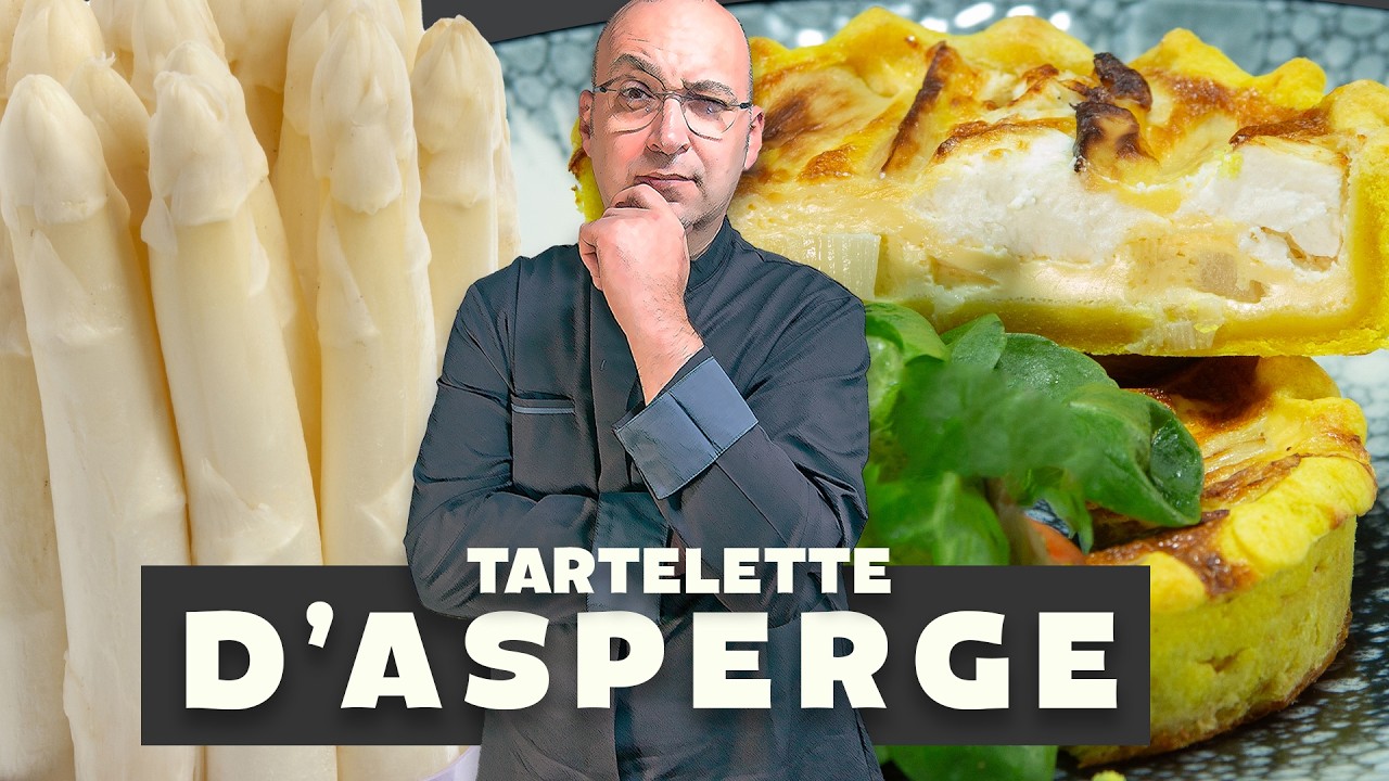 Une Tartelette d'Asperge, une idée très économique ..!