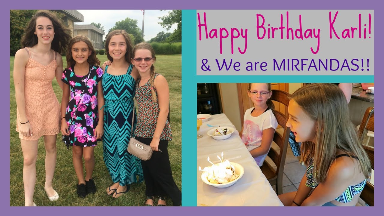 KARLI'S BIRTHDAY PARTY & MIRANDA SINGS LIVE SHOW!