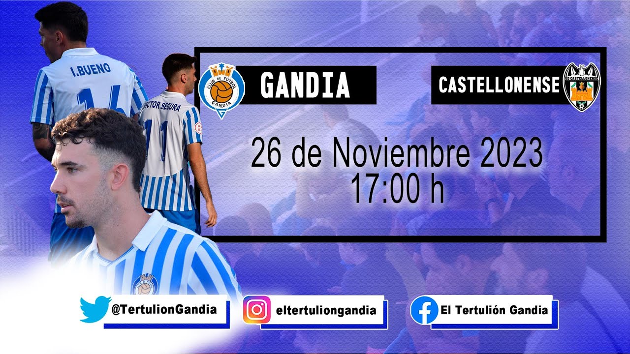 CF GANDIA - UD CASTELLONENSE (26-11-2023)