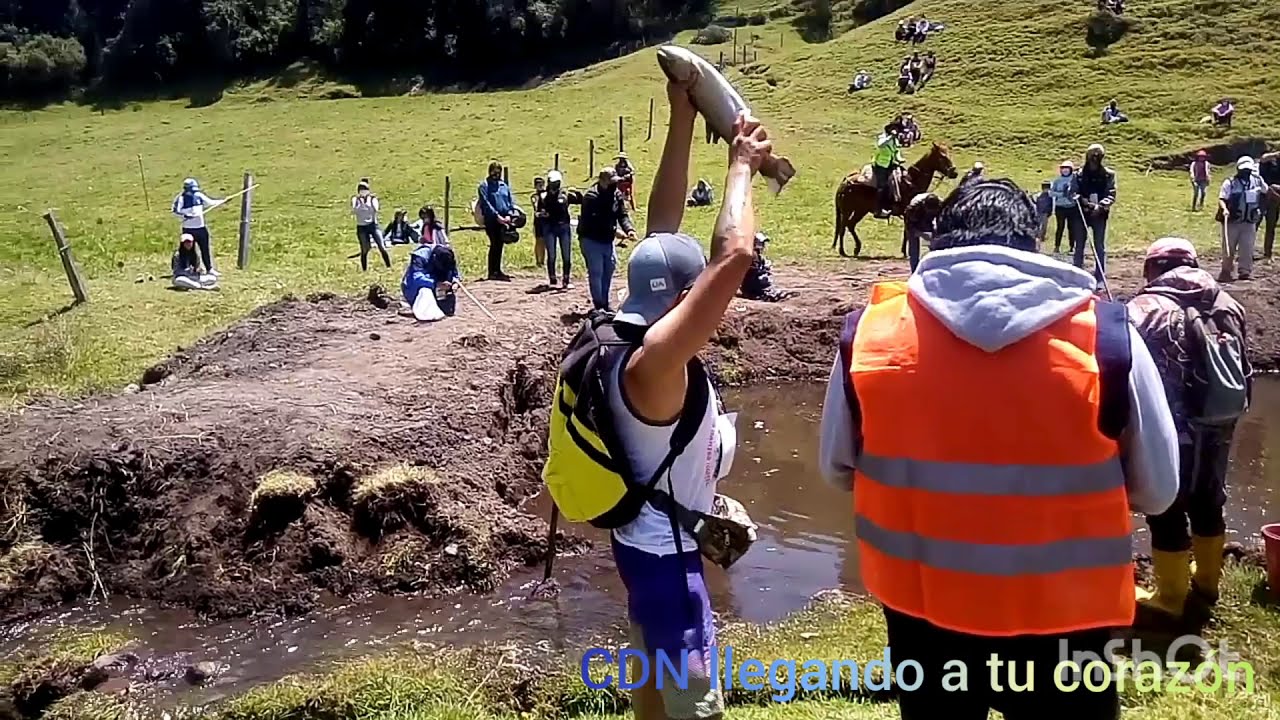 concurso de pesca Sangolquí el vallecito Rumipamba