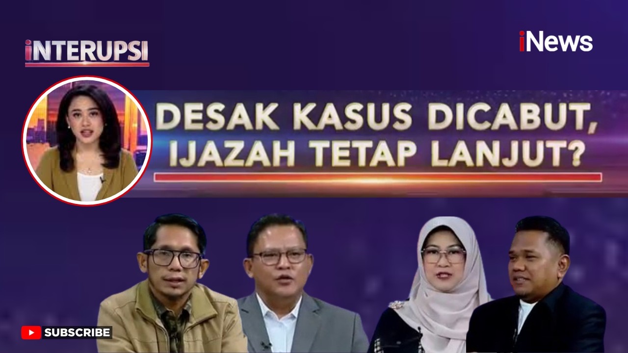 [FULL] Roy–Rismon–Tifa Minta Penyidikan Dihentikan, Kasus Ijazah Jokowi Tetap Jalan? | INTERUPSI
