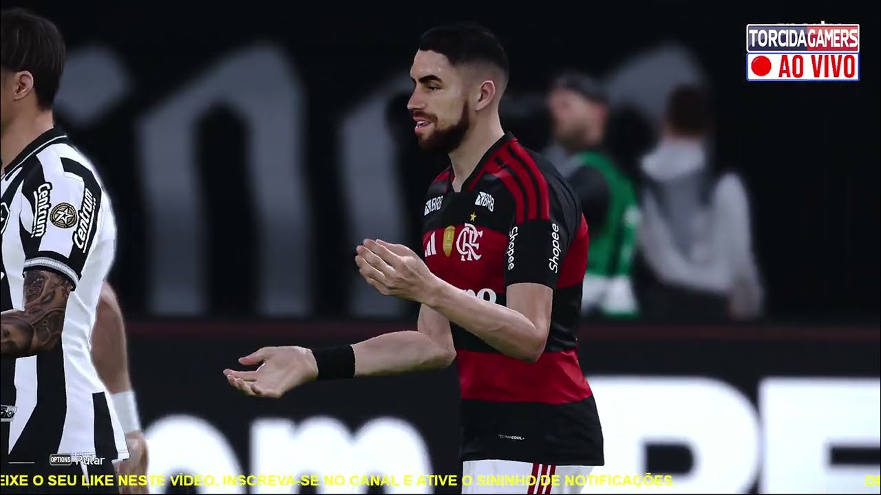 🔴 BOTAFOGO X FLAMENGO AO VIVO COM IMAGENS | BRASILEIRÃO 2026 | JOGO COMPLETO [PES 2021]