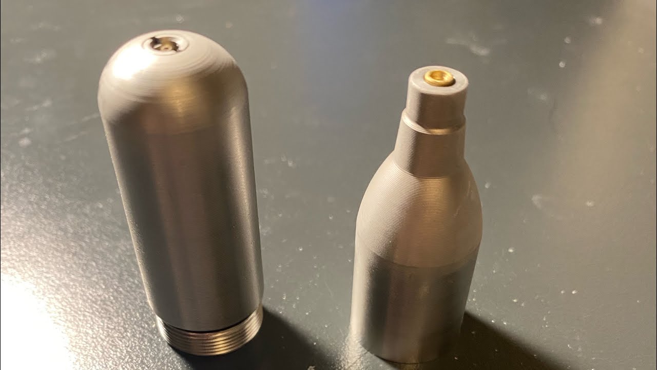 Our refillable CO2 cartridge could be filled by CO2 tank!