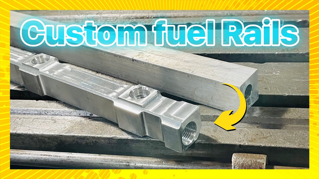 Upgrade Fuel Rails how to make custom fuel rail #fuelrail#customfuelrails