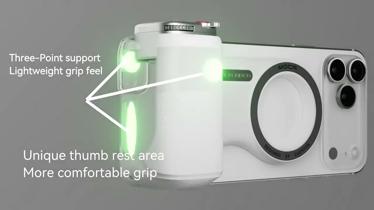 Your iPhone's secret to pro-level shots? This camera grip-MOCA ARCO