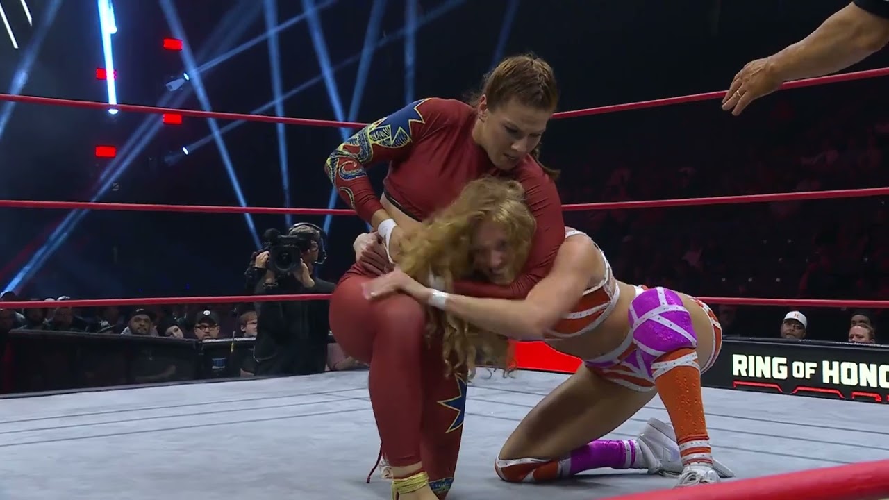 ROH On HonorClub 069 Marina Shafir vs Maggie Minerva (Maggie Lee)