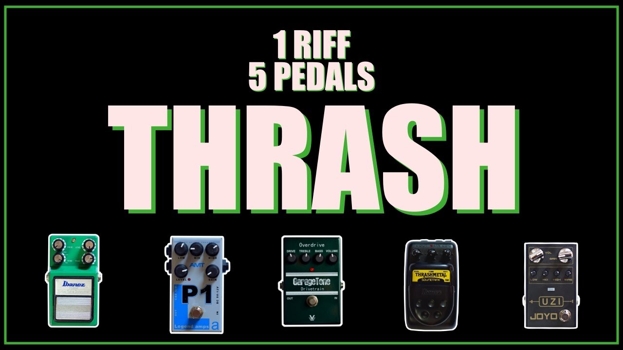 1 RIFF 5 PEDALS - THRASH