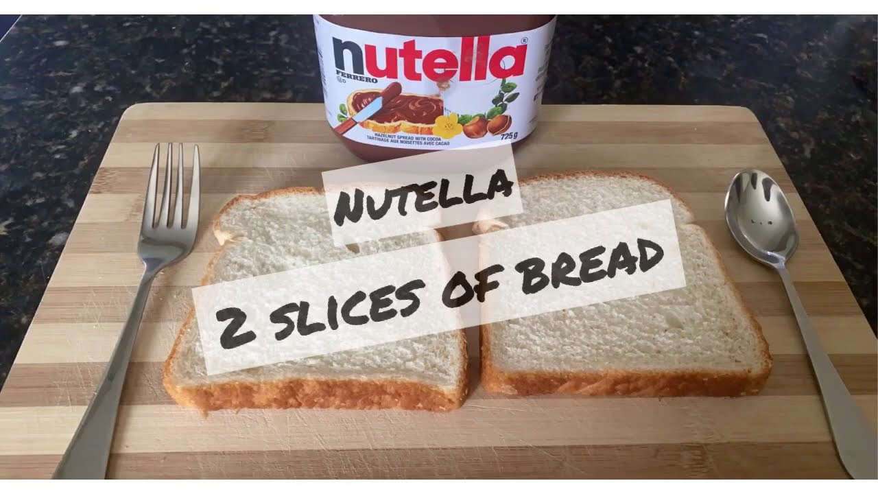 Nutella Bread Hack/ chocolate bread/ tiktok hack/ DIY