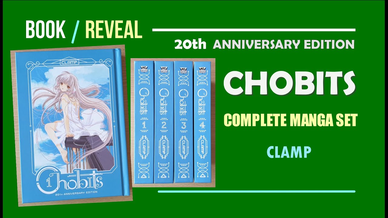 Book Reveal: Chobits (20th Anniversary Edition) by Clamp (Complete Manga Set)