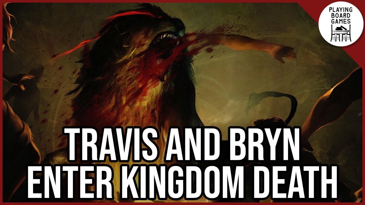 The gang begins their campaign of Kingdom Death: Monster | KINGDOM DEATH WITH TRAVIS & BRYN | LY0