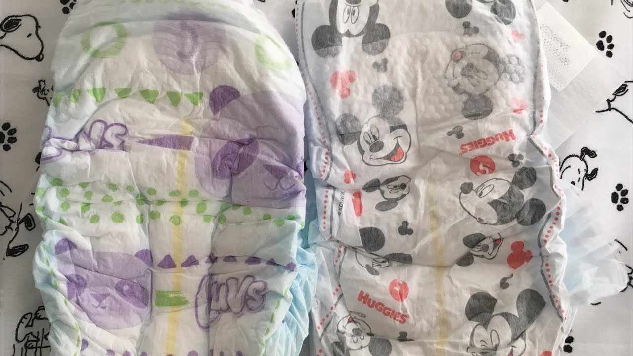 New Luvs Vs. Huggies Snug & Dry