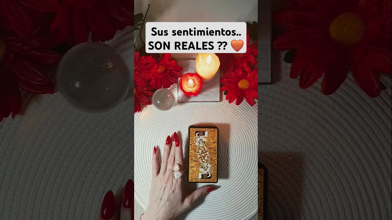 🤎 SON REALES SUS SENTIMIENTOS?? #tarot #tarotinteractivohoy #amor #tarotsiono