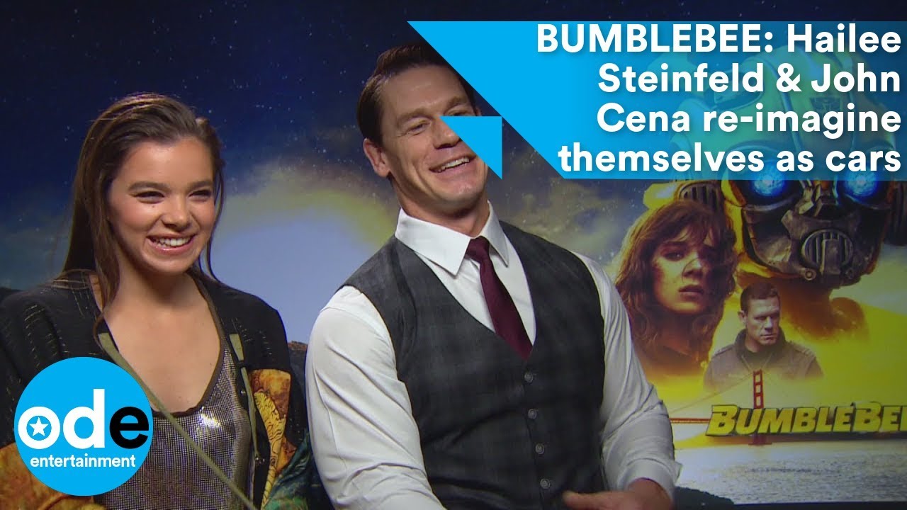 BUMBLEBEE: Hailee Steinfeld & John Cena re-imagine themselves as cars