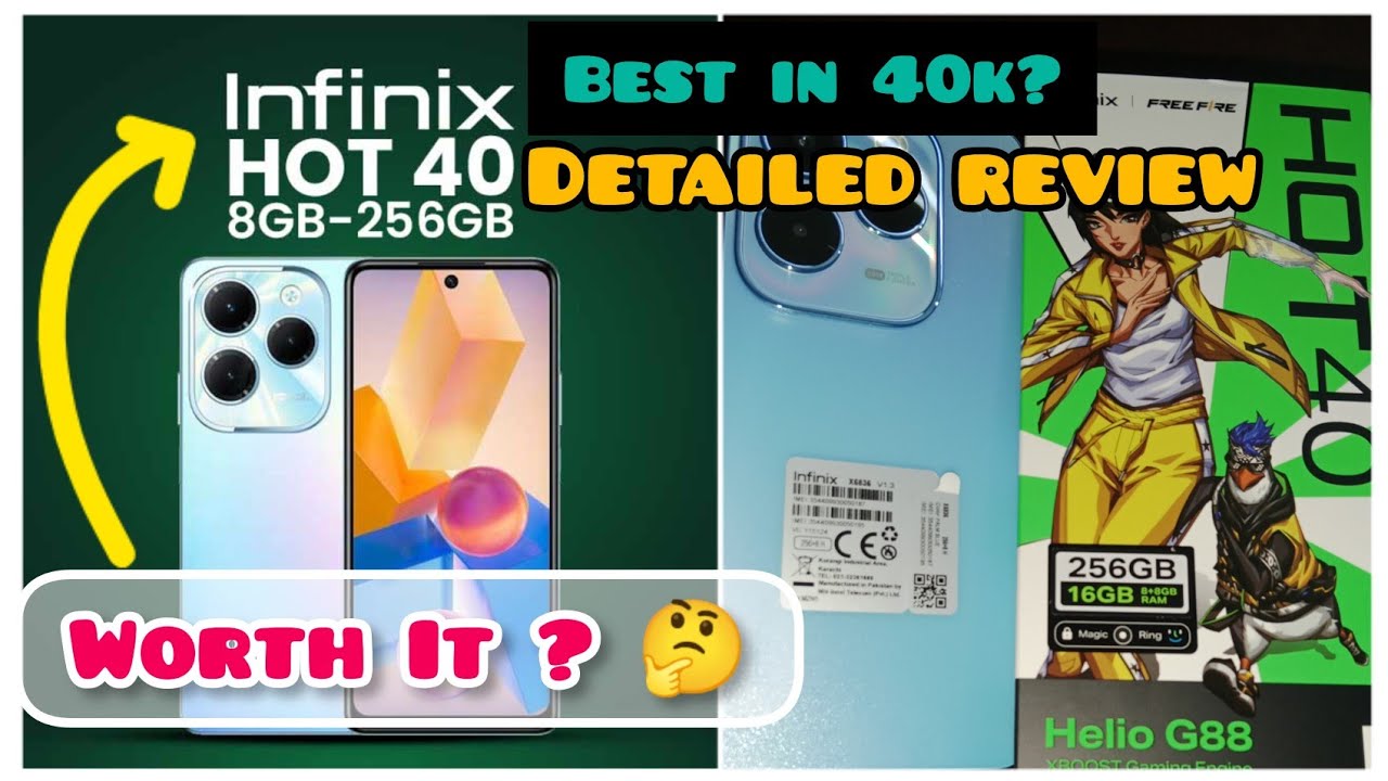 Inifix Hot  Pro Unboxing || Honest Detailed Review In Urdu| Gaming Phone In Budget?