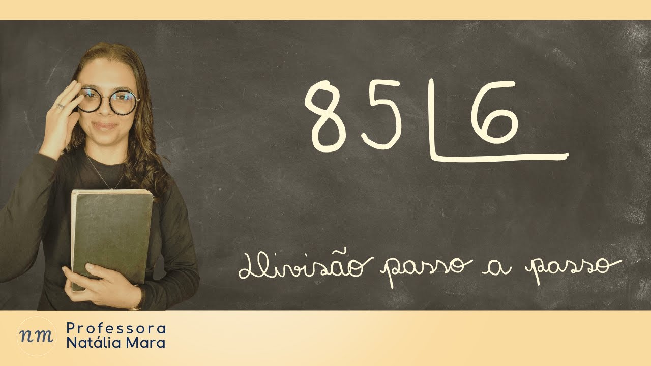 85÷6 | 85/6 | 85 dividido por 6| Como dividir 85 por 6? | Como ensinar divisão?
