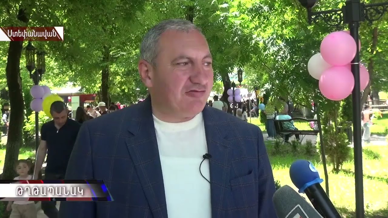 Ստեփանավանի քաղաքային այգու վերաբացում