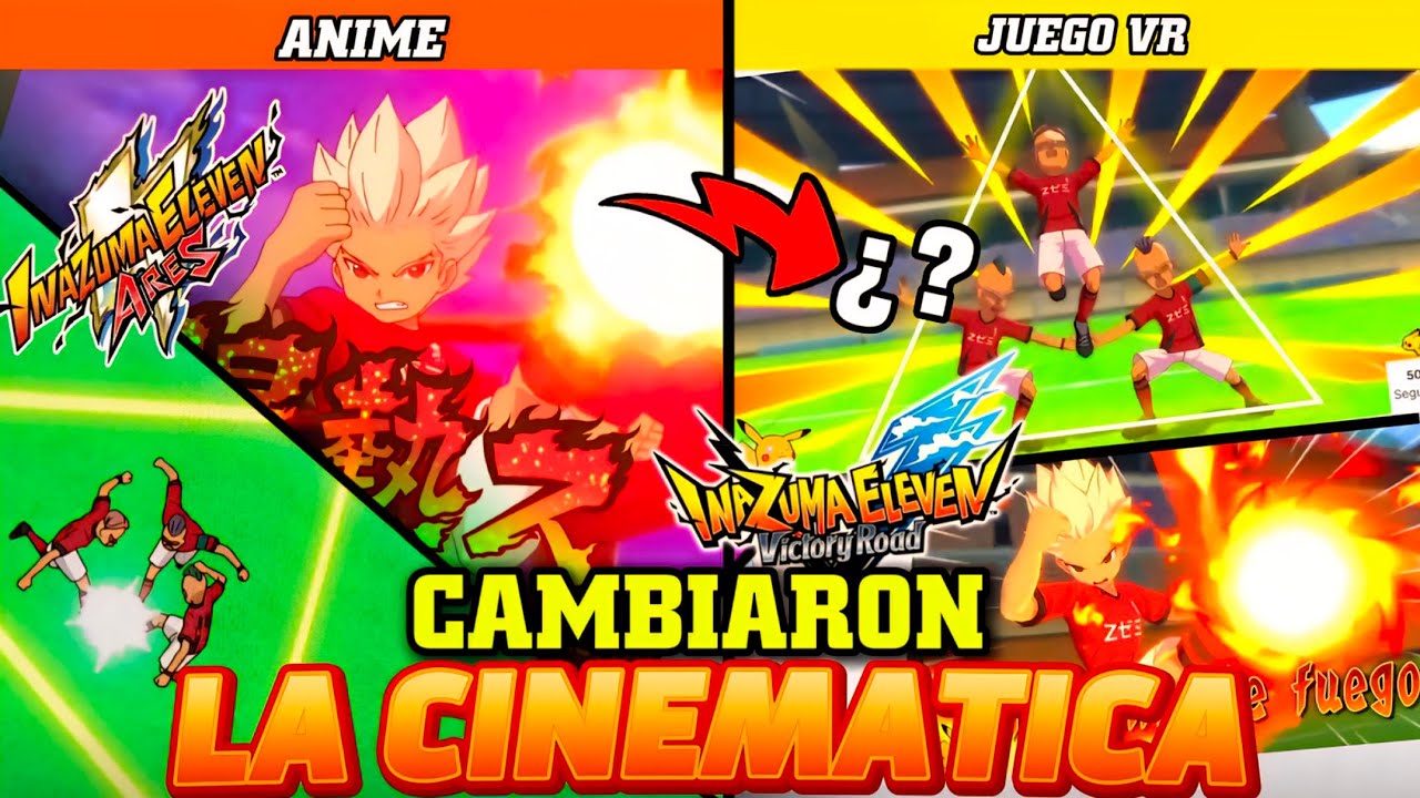 TECNICAS DE ARES/ORION QUE CAMBIARON LA CINEMÁTICA en Inazuma Eleven Victory Road