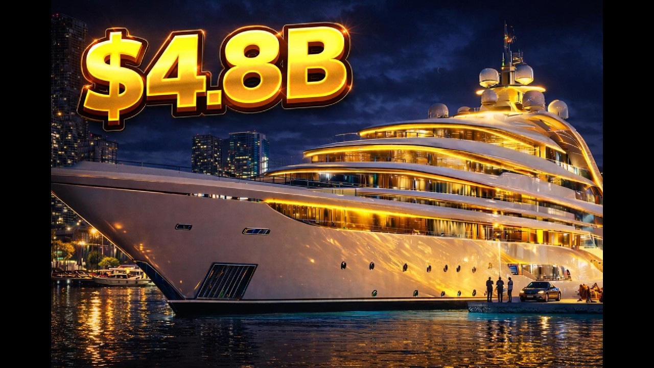 $4.8 Billion Yacht – The Most Expensive Yacht Ever Built