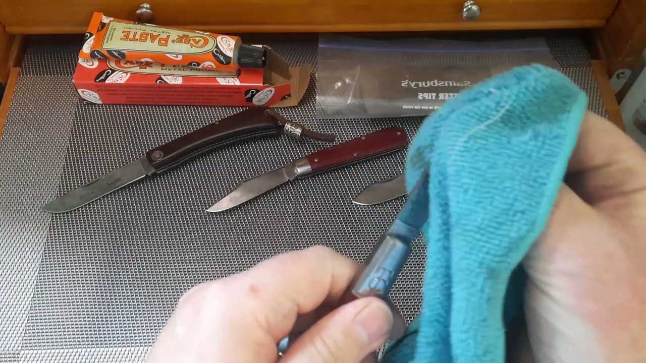 Carbon steel knife maintenance.