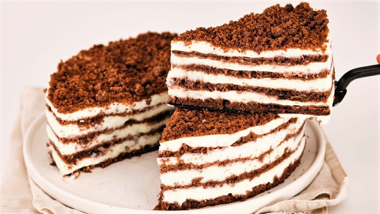 Beste Weihnachtskuchen, den ich je gegessen habe! Dessert in 5 Minuten! kein Backen, keine Gelatine