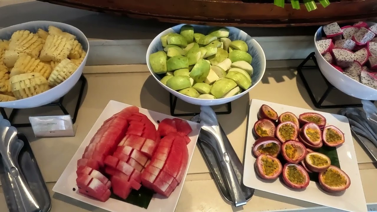 Angsana Laguna Resort Breakfast Buffet | Luxury Hotel Breakfast in Phuket