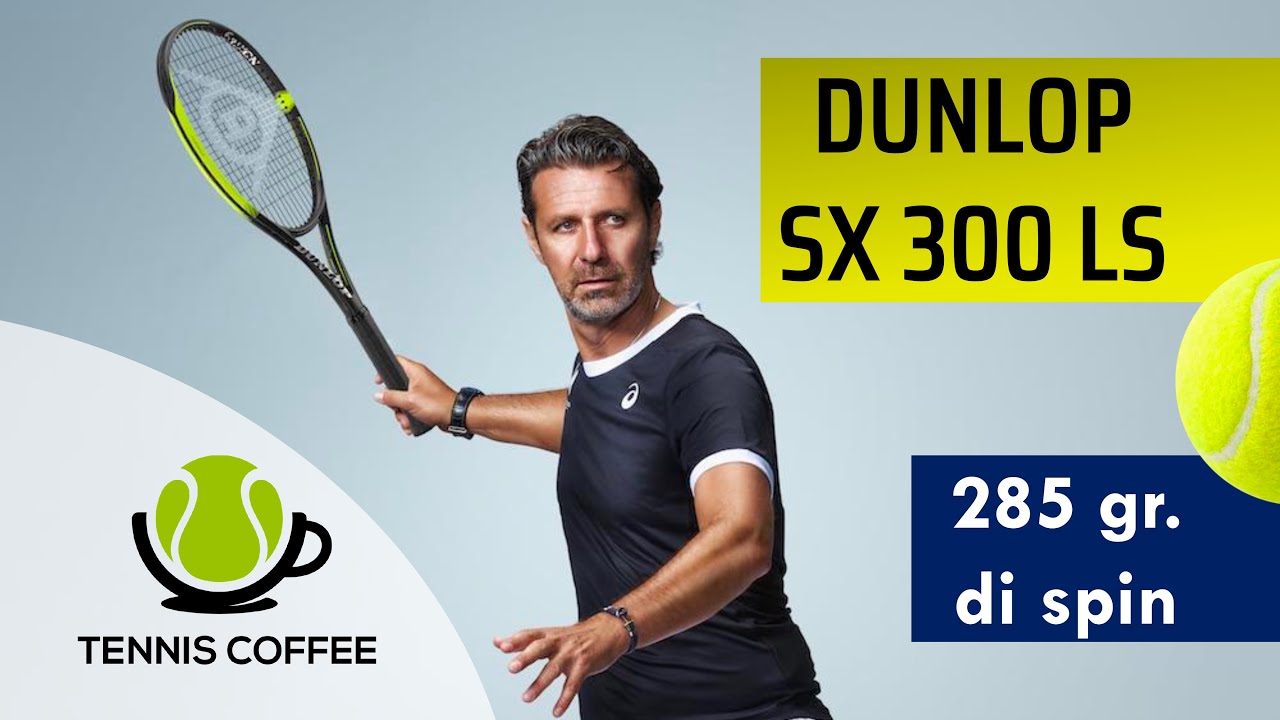 DUNLOP SX300 LS e i suoi 285 grammi di potenza 🏋️ e SPIN ✅ alternativa a Babolat Pure Aero Team ❤️