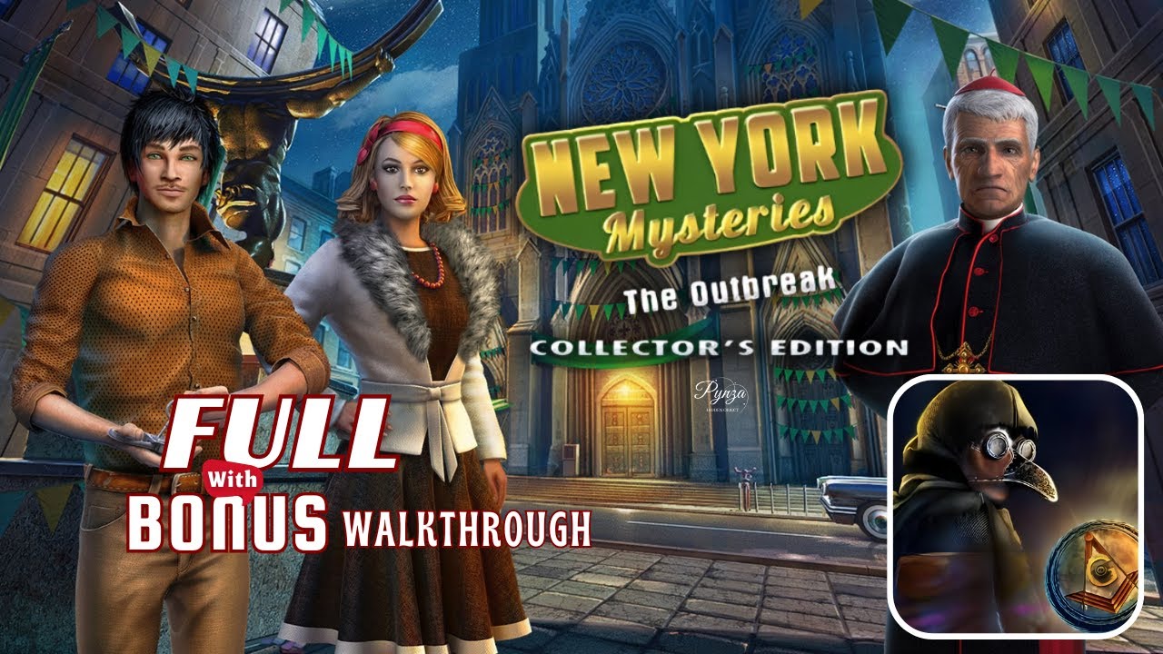 New York Mysteries 4 The Ourbreak Full Walkthrough