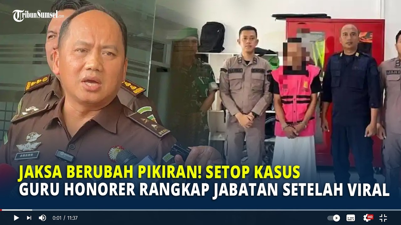 Jaksa Berubah Pikiran! Setop Kasus Guru Honorer Rangkap Jabatan Setelah Viral