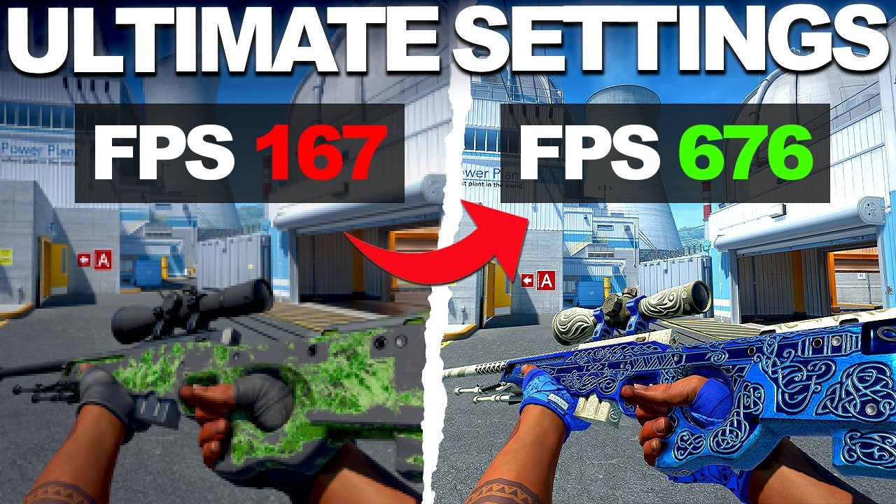 Максимальные настройки CS2 для повышения FPS и уменьшения задержки ввода! (2026)