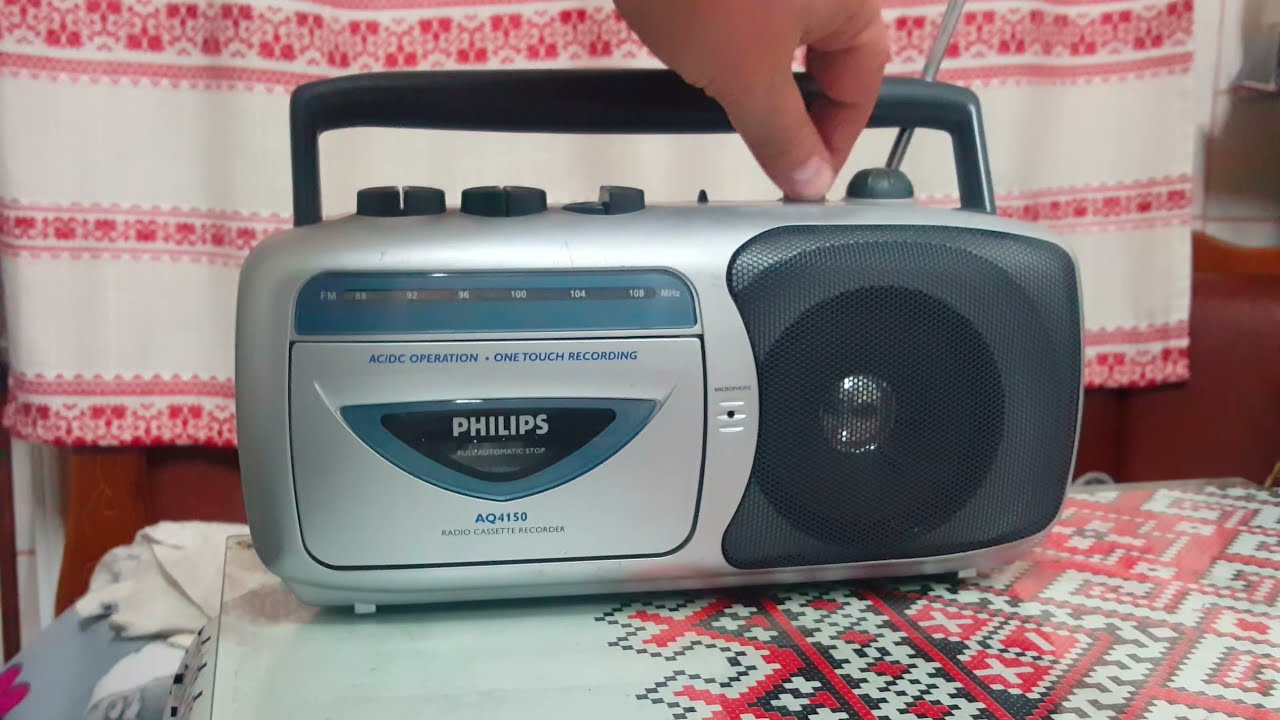 Radio cassette Philips AQ4150 (Germany)