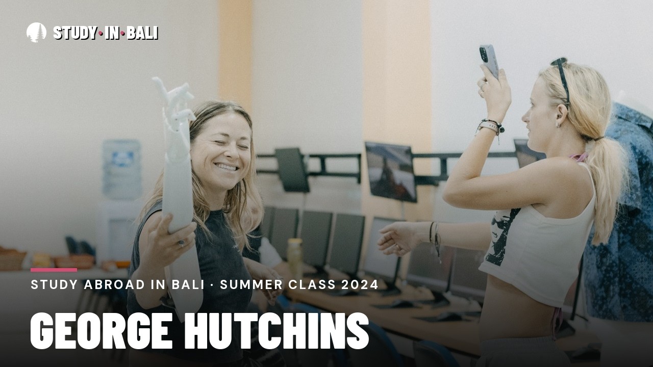 George Hutchins in Bali | A Bali Summer School for Architecture Students | StudyInBali 2024